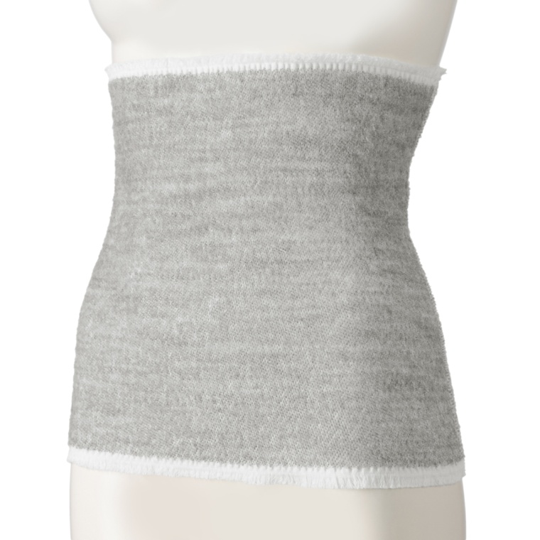 [プレミアムベビーアルパカ]アルパカ混 トリコット腹巻