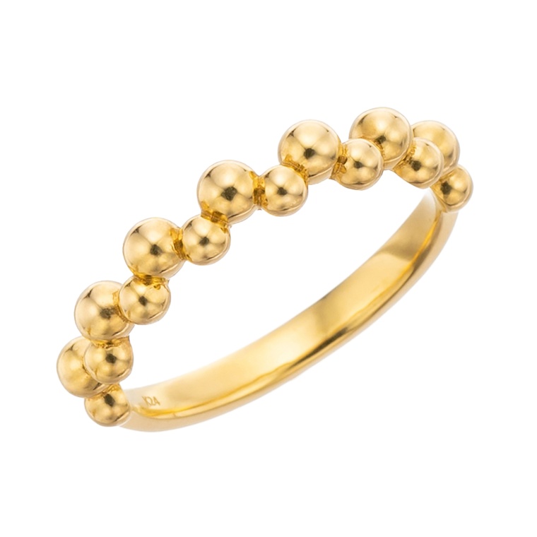 純金 スフィアライン リング