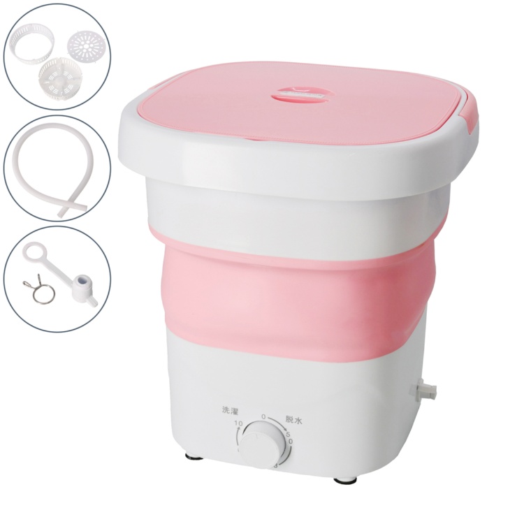 天使のランドリーDCT-007 折りたたみ小型洗濯機