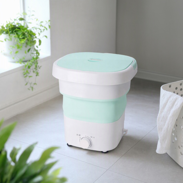 天使のランドリーDCT-007 折りたたみ小型洗濯機