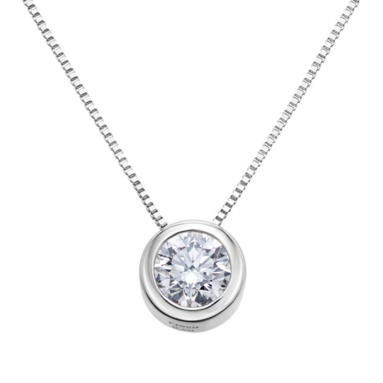 Dカラーダイヤモンド PT950 ペンダント 0.5ctUP