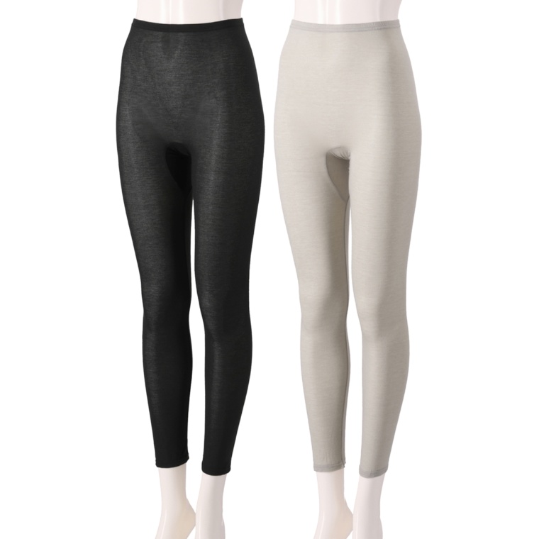 片倉ブランド暖かレギンス カラー選べる2点セット