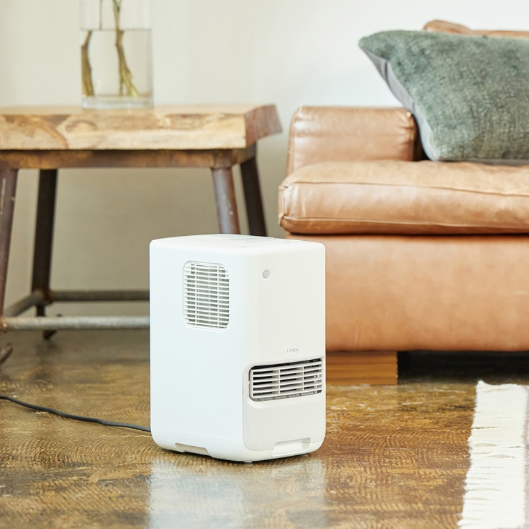 シロカ 加湿機能付き セラミックファンヒーター ポカプラス