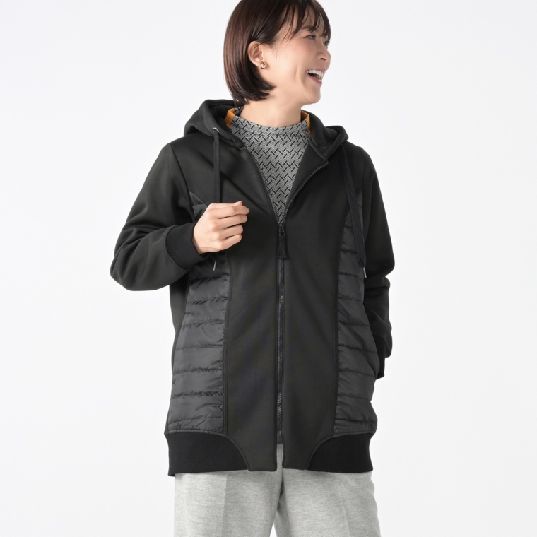 Re:Birth＋ ドッキングキルトフーディージャケット