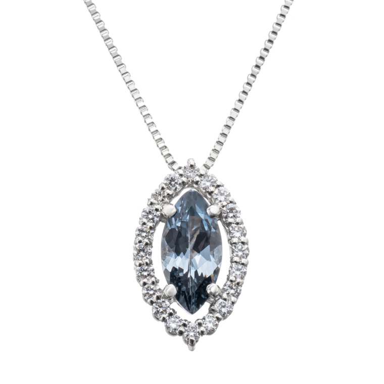 プラチナカラースピネル PT950ペンダント 0.6ctUP