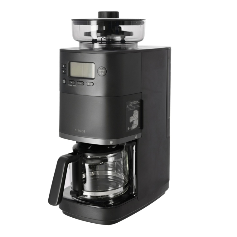 シロカ コーン式全自動コーヒーメーカー カフェばこPRO