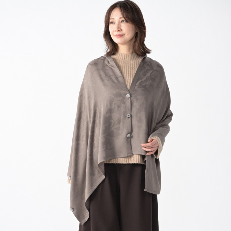 MARIAL 着られるストール スリーブタイプ