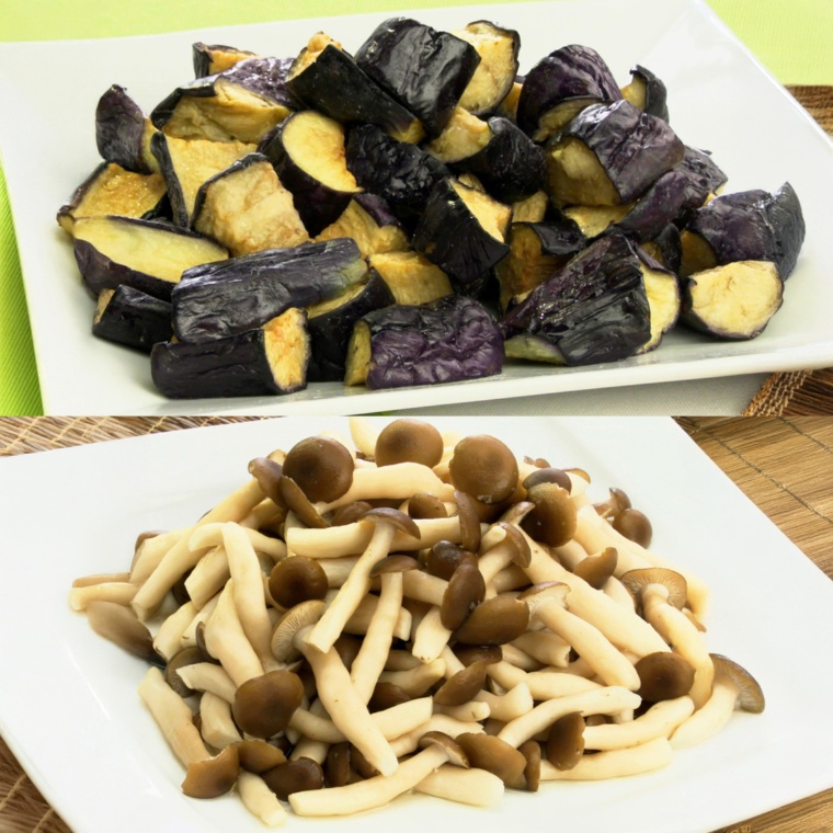 ベジーマリア 揚げナス3袋+しめじ1袋