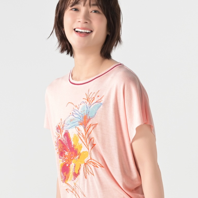 IVKO WOMAN フローラルパターンプルオーバー