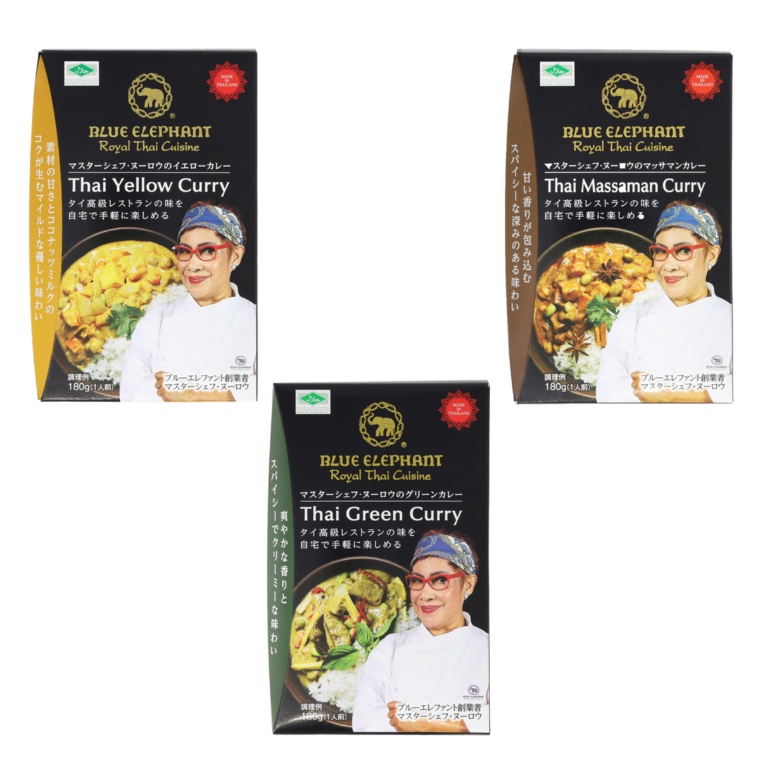 ブルーエレファント マスターシェフ ヌーロウのカレー選べる3食セット