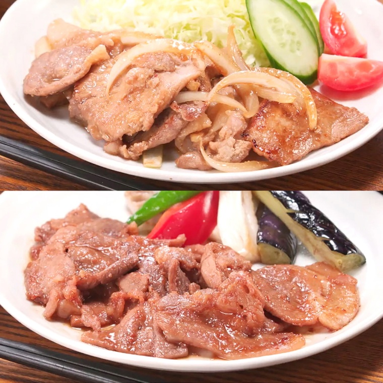 宮崎県産黒豚しょうが焼・味噌漬セット 計12袋