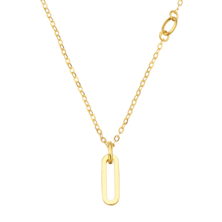 Aprire 10KYG エレガンテアシンメトリーデザインペンダント