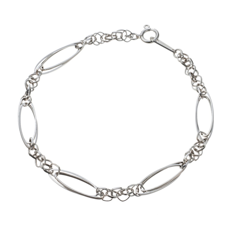 純プラチナ アステリア デザイン ブレスレット