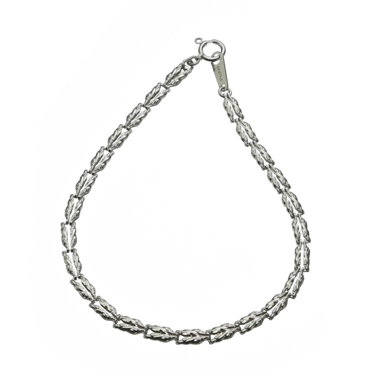 純プラチナ オーキッドリバーシブルデザイン ブレスレット