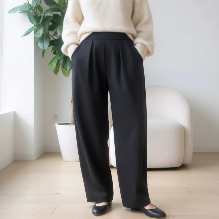 Provador ソフトダンボール タックカーブパンツ