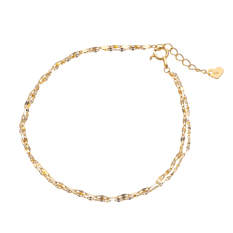 18KYG ファンタジア2連ブレスレット