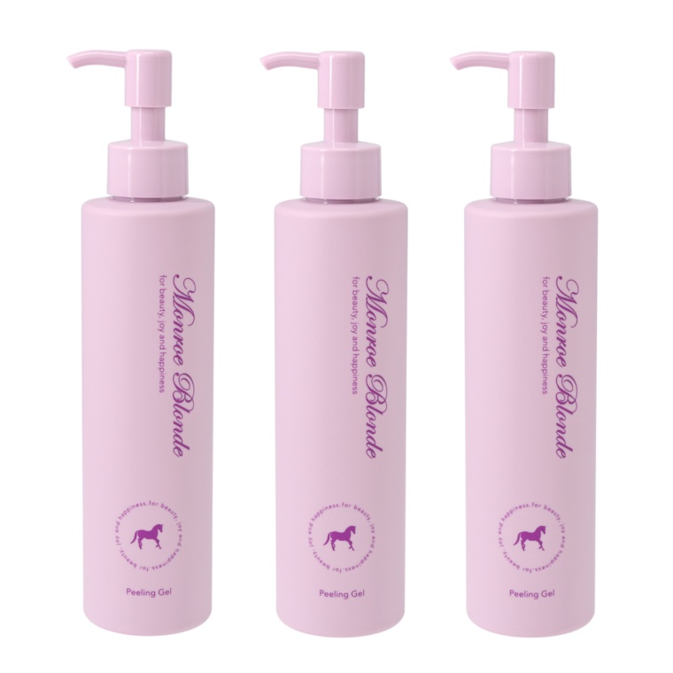 モンローブロンドR馬プラセンタピーリングジェル200g×3本