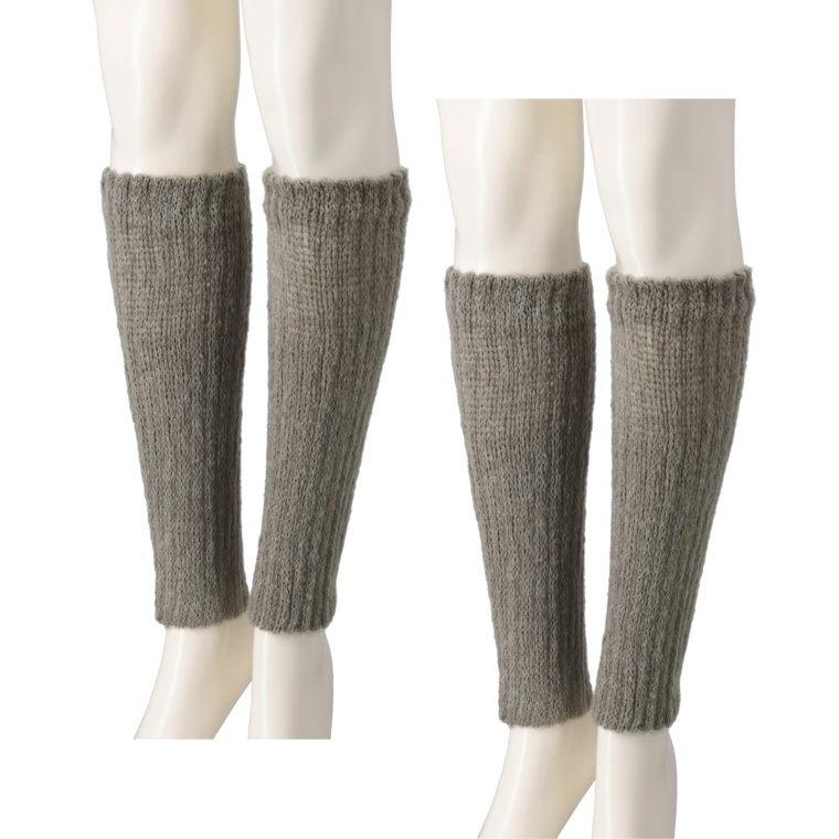 着る用バスロマンレッグウォーマー2点セット