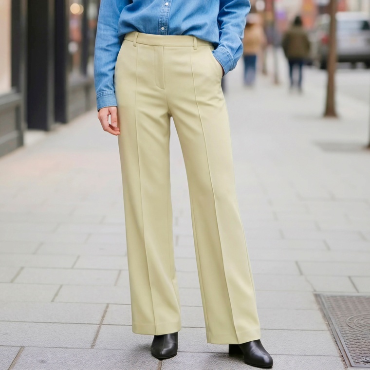 Provador ナイロンカノコハイテンション セミワイドパンツ