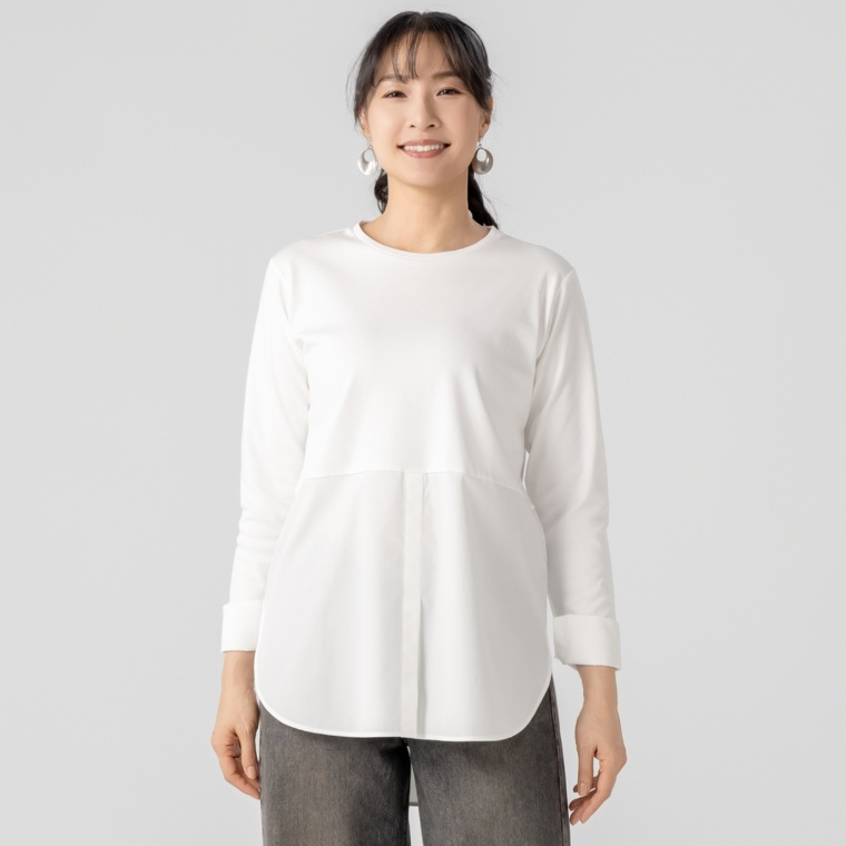 UNFILO シャツコンビレイヤードT