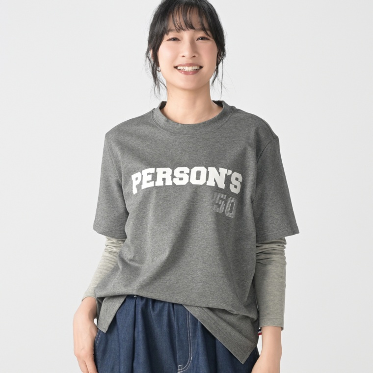 PERSONS レイヤードライクスウェット