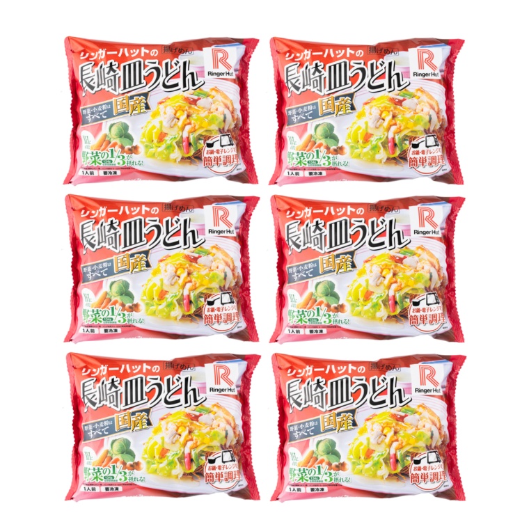 リンガーハット 長崎皿うどん6食