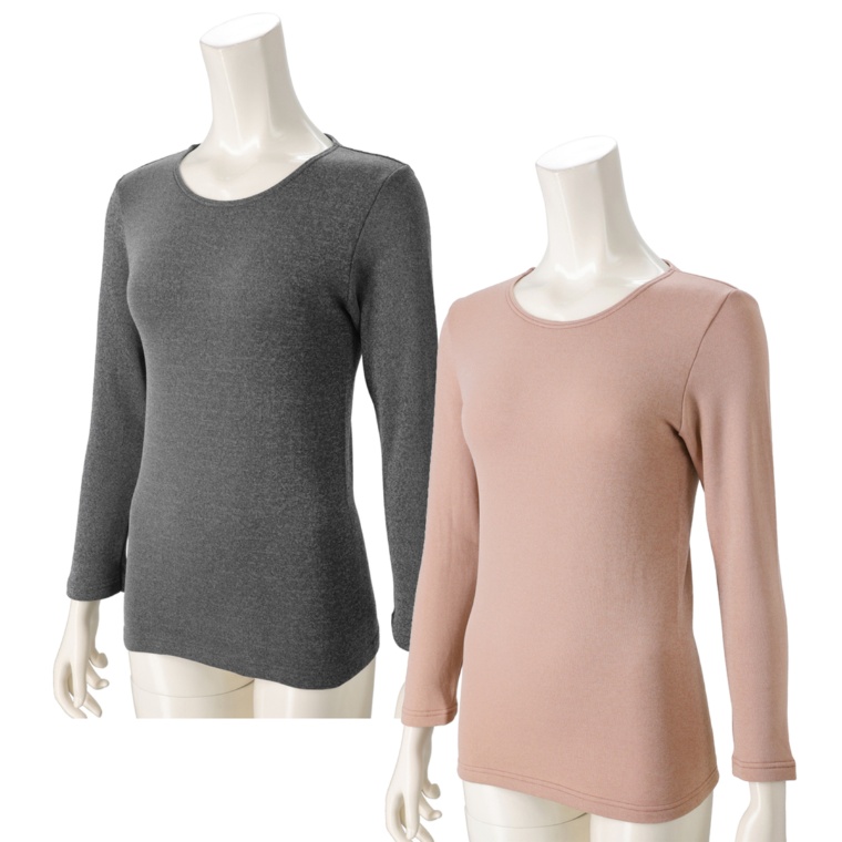 グンゼ ホットマジック8分袖インナー カラー選べる2点セット