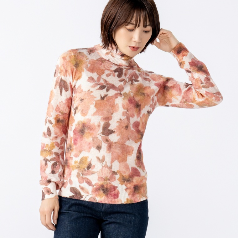 GUESS プリントセーター