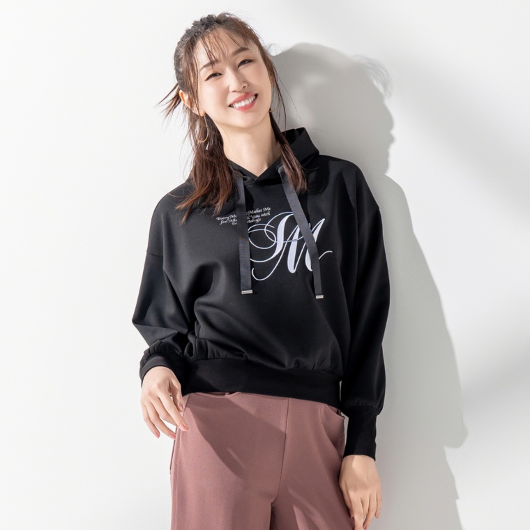 JEWEL MORRY’S ロゴ刺繍ダンボールパーカー