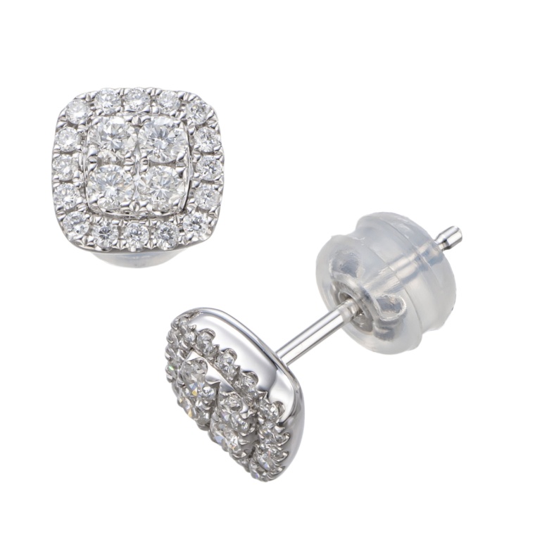 PT カナディアンダイヤモンド ピアス 計0.36ctUP