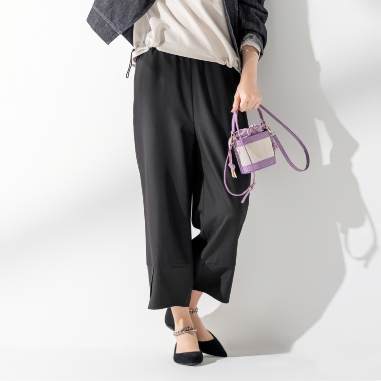 ModdedAnce ワイドコクーンバドパンツ