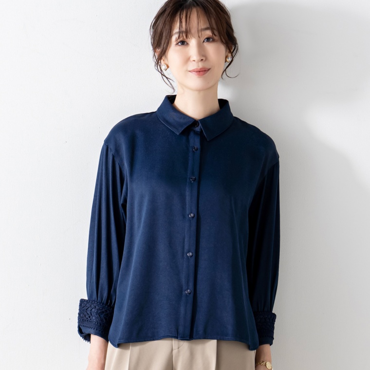 Oh My Tailor レースカフスシャツ