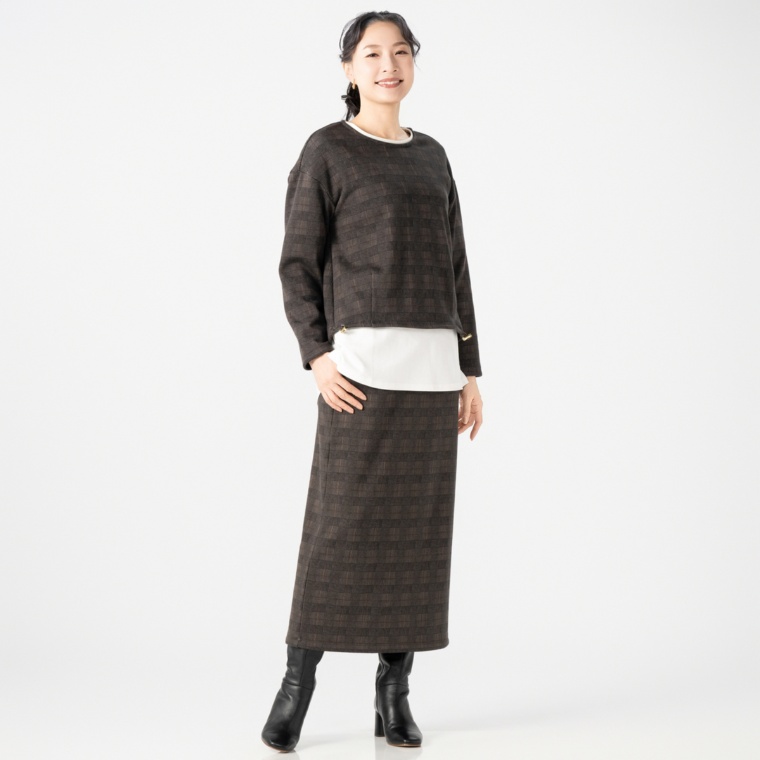 エニワイズ レースT入り裏シャギーセットアップスペシャルセット