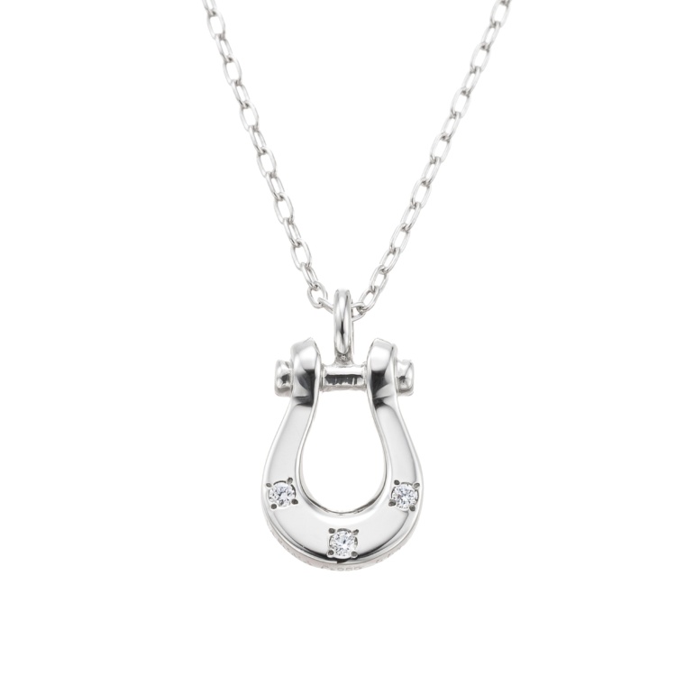 LA SOMA ダイヤモンド ホースシューペンダント