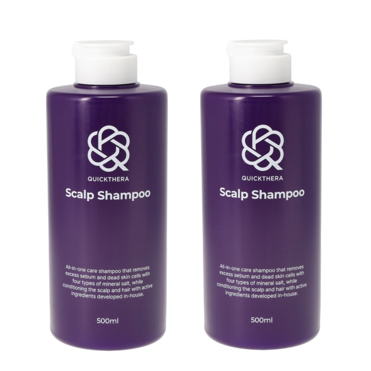 クイックテラ ALL IN ONEスカルプシャンプー500ml2個セット