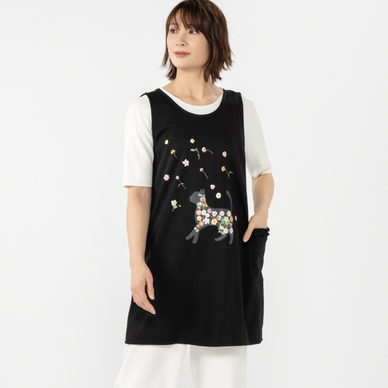 FairyStyle フラワー フリルエプロン