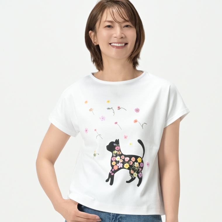 FairyStyle フラワー フレンチおしゃれプルオーバー