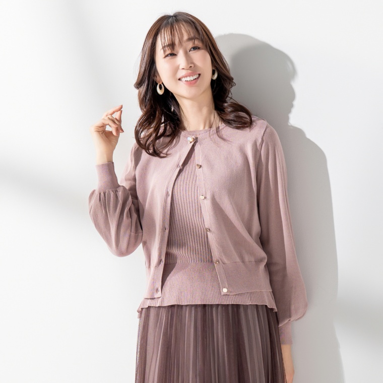 anatelier 着回し抜群！大人のニットアンサンブル