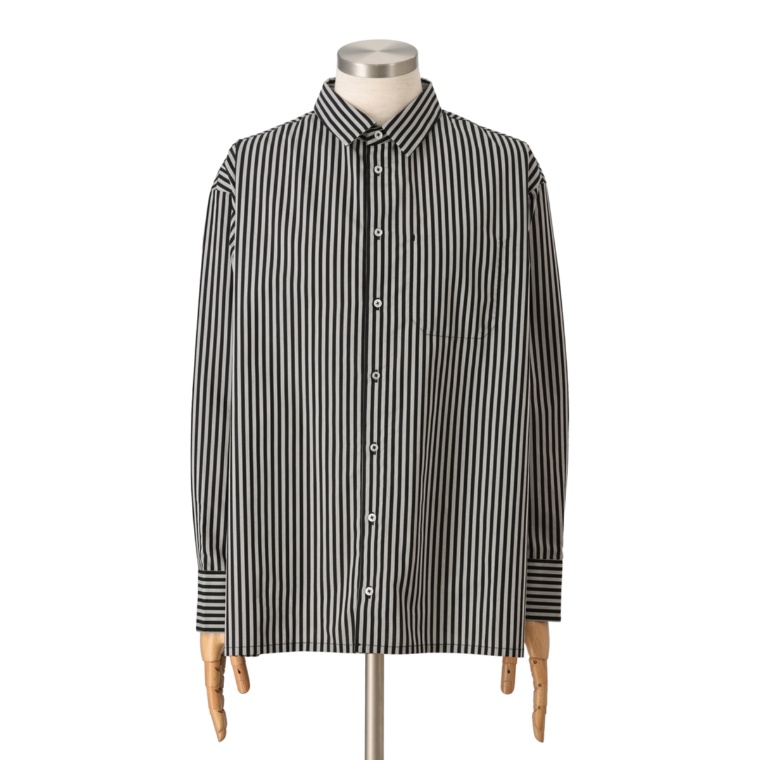Lucca Uomo alla moda リラックススタイルストライプシャツ