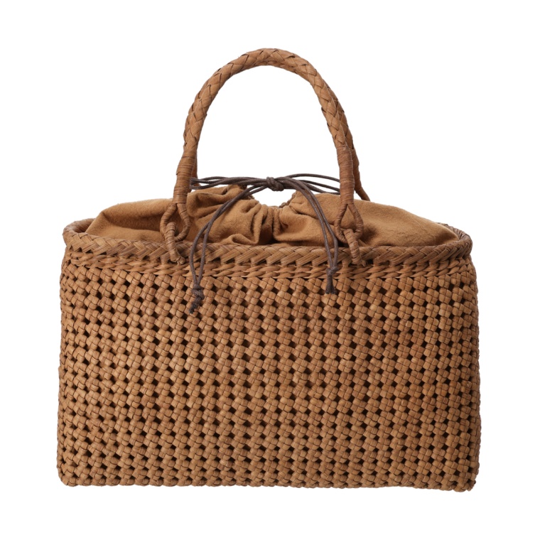 葡萄藤 石畳編みバッグ