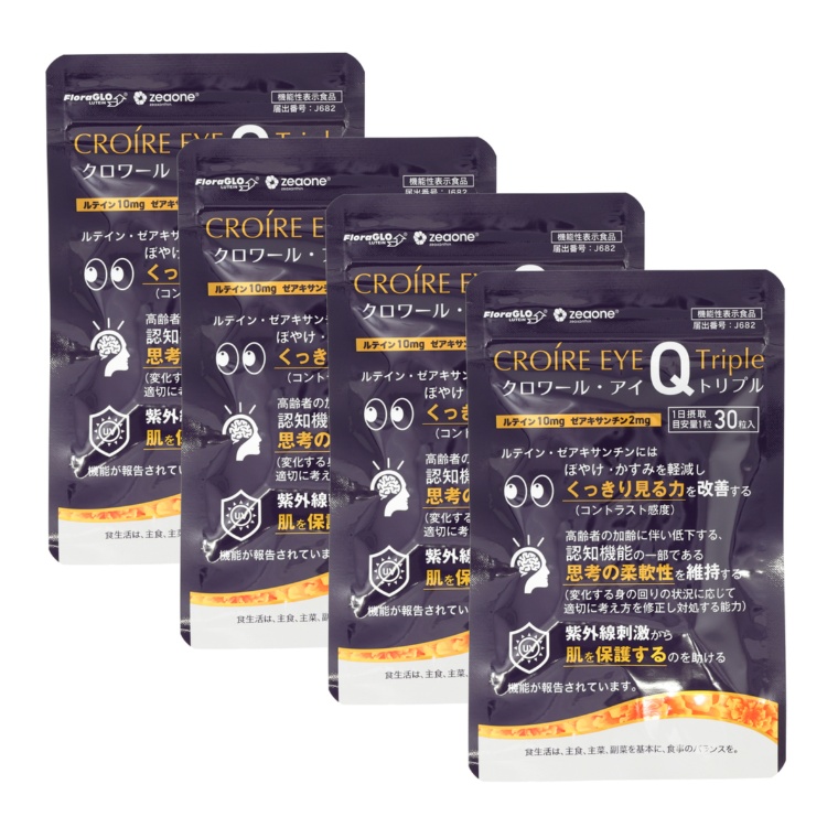 クロワール・アイQトリプル4袋[約120日分]