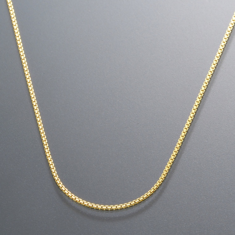 マエストロ 純金 ベネチアンチェーン 16面カットネックレス