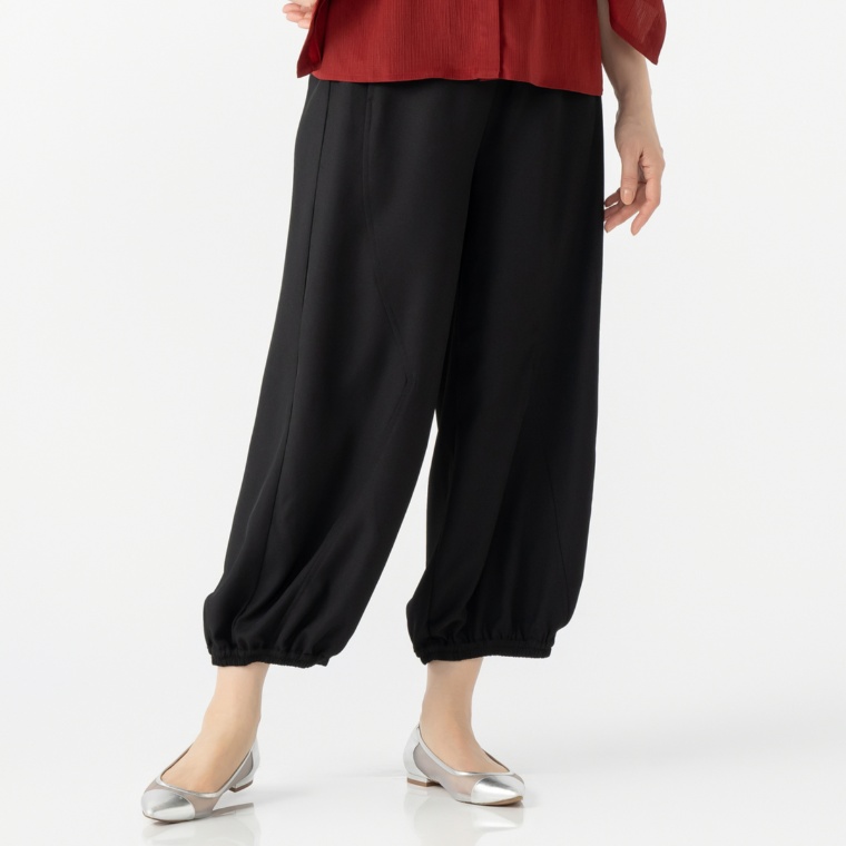 ModdedAnce ジグザグ切替ワイドパンツ