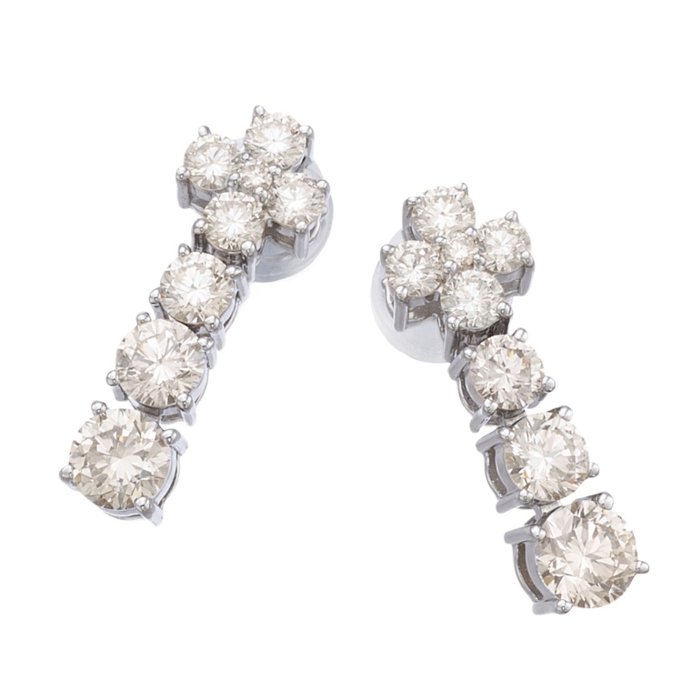 Dialuce PT ダイヤモンドイヤリング/ピアス 計1.6ctUP