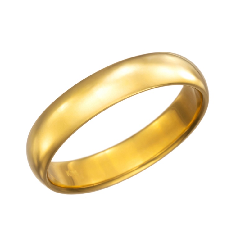 マエストロ 純金 平甲丸リング