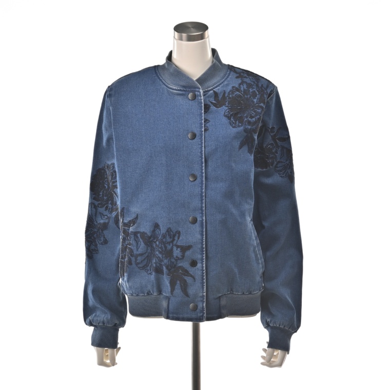 ANNE COQUINE ピオニー&リリー刺繍ブルゾン