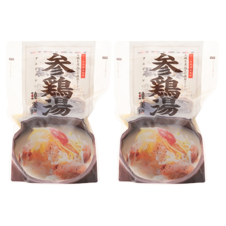 韓美膳 自家製レシピの参鶏湯800g×2袋