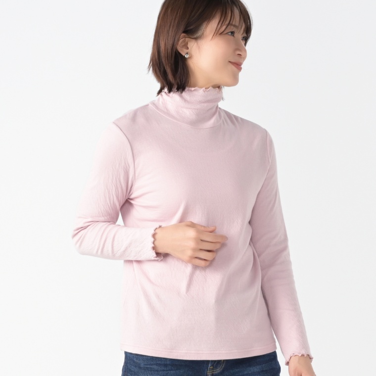 タカシマヤスタイルプリュ 綿ガーゼプルオーバー