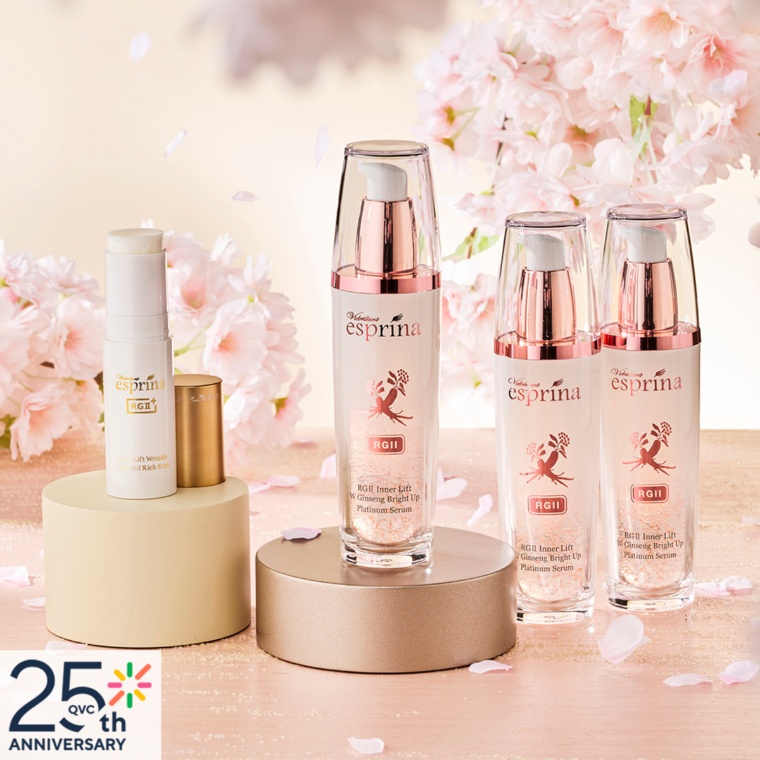 エスプリーナ RGIIセラム3P+スティックセラム QVC25th Spset