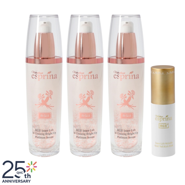 エスプリーナ RGIIセラム3P+スティックセラム QVC25th Spset